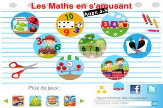 Application screenshot: 1 Les Maths: Age 4-5 (Gratuit) [itunes]