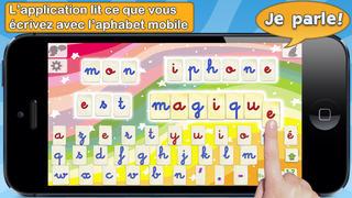 Application screenshot: 1 La Magie des Mots - un alphabet mobile qui parle et vérifie l&#039;orthographe + des tests d&#039;orthographe [itunes]