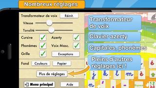 Application screenshot: 5 La Magie des Mots - un alphabet mobile qui parle et vérifie l&#039;orthographe + des tests d&#039;orthographe [itunes]