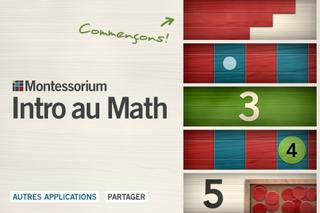 Application screenshot: 2 Intro au Math [itunes]