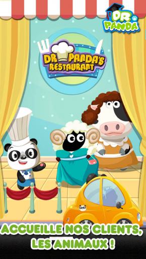 Application screenshot: 1 Dr Panda : Restaurant – Jeu de cuisine pour enfants – Version Gratuite [itunes]