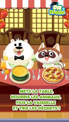 Application screenshot: 5 Dr Panda : Restaurant – Jeu de cuisine pour enfants – Version Gratuite [itunes]