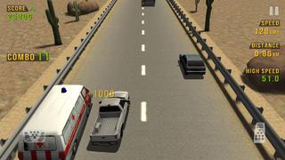 Application screenshot: 4 Traffic Racer [itunes]