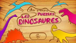 Application screenshot: 5 Mes Premiers Puzzles en Bois : les Dinosaures - Un jeu de Puzzle pour Enfants pour Apprendre l&#039;Alphabet [itunes]