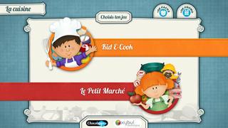 Application screenshot: 1 Packs Cuisine : Kid-eCook et Le Petit Marché [itunes]