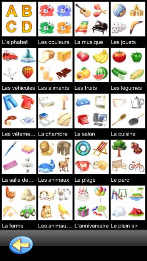 Application screenshot: 4 TicTic : Apprendre le français [itunes]
