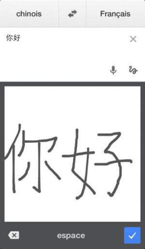 Application screenshot: 4 Google Traduction [itunes]