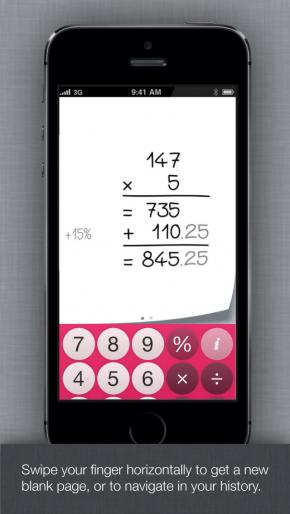 Application screenshot: 2 Calculus doodlus [itunes]