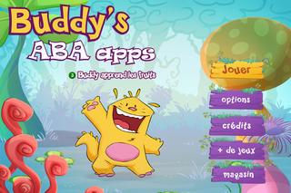 Application screenshot: 1 Apprend les fruits - Buddy’s ABA Apps [itunes]