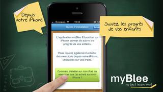 Application screenshot: 1 myBlee Éducation - Leçons et Exercices en Mathématiques et en Français pour le Primaire et le Collège [itunes]