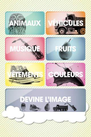 Application screenshot: 2 Apprends-Moi Des Mots – Un jeu pour enfants pour apprendre des mots en s’amusant - App enfant par Tailmind [itunes]