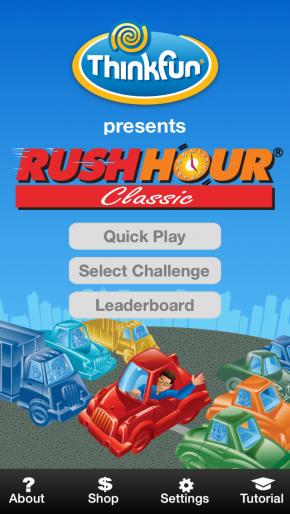 Application screenshot: 3 Rush Hour [itunes]