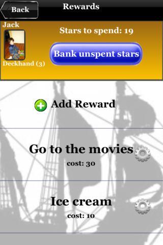 Application screenshot: 3 Reward Charts [itunes]