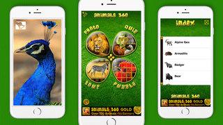 Application screenshot: 2 Animals 360 [itunes]