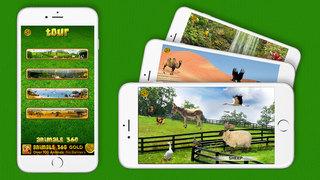 Application screenshot: 5 Animals 360 [itunes]