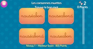 Application screenshot: 1 Le Bon Mot [itunes]