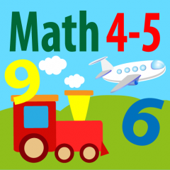 Application logo: Les Maths: Age 4-5 (Gratuit) [itunes]