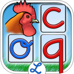 Application logo: Dictée Montessori - Apprends l&#039;orthographe avec un alphabet mobile amusant ! [itunes]