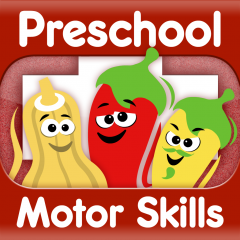 Application logo: Dexteria Jr. - Fine Motor Skill Development for Toddlers &amp; Preschoolers [itunes]