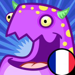 Application logo: Feed Me! 3.0 (French) - PencilBot Preschool [itunes]