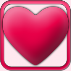 Application logo: Draw with Hearts - Happy Valentine&#039;s Day ! [itunes]